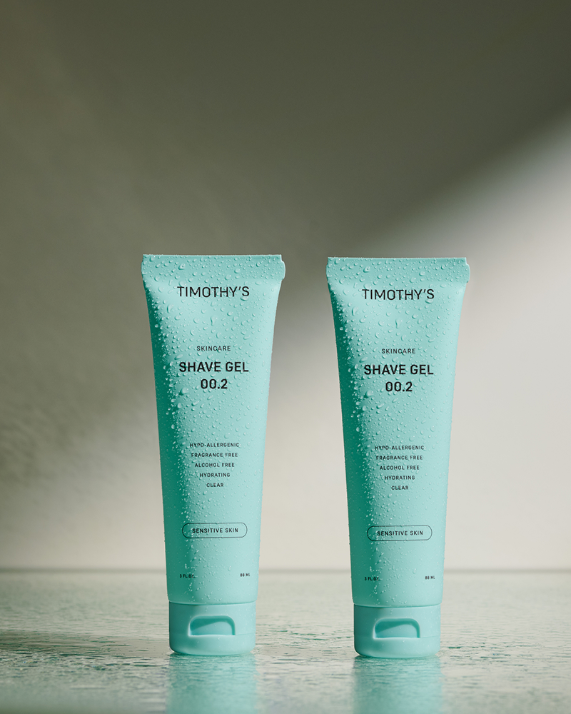 Shave Gel, Two 3 ounce tubes