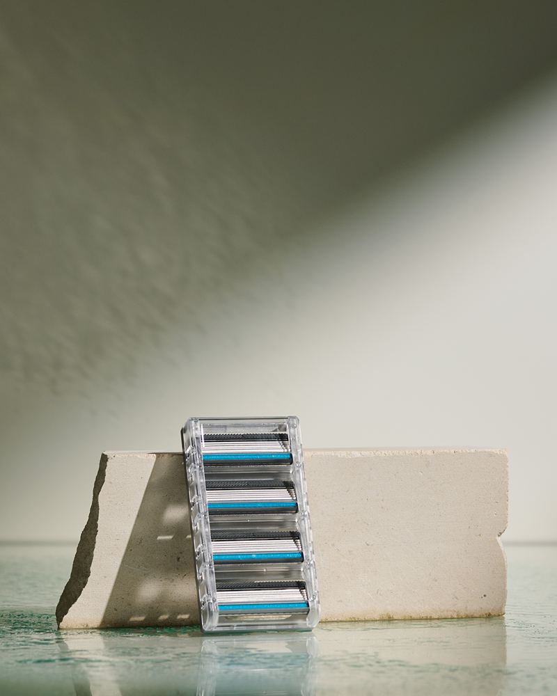Precision Razor Refill Tray 4 blades
