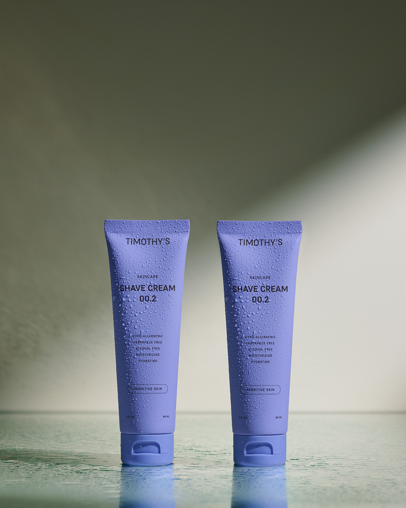 Shave Cream, Two 3 ounce tubes