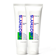 Shave Gel, Two 3 ounce tubes